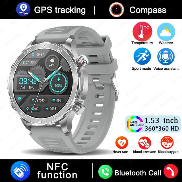 2025 New Bluetooth Call Smart Watch Men
