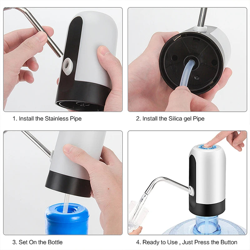 Distributeur d'eau potable automatique portable