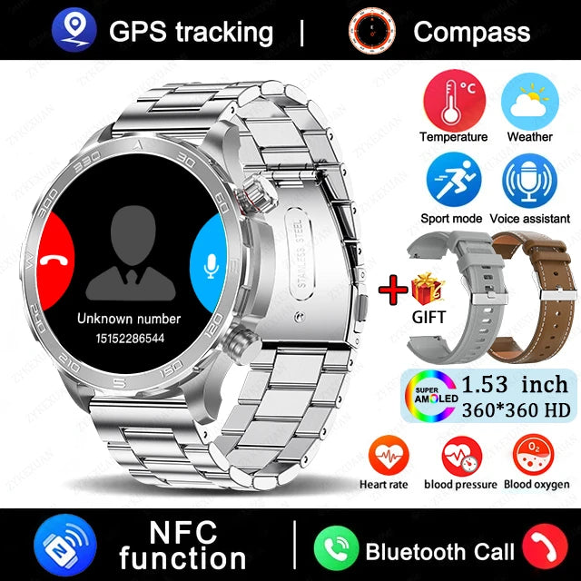 2025 New Bluetooth Call Smart Watch Men