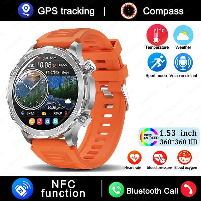 2025 New Bluetooth Call Smart Watch Men