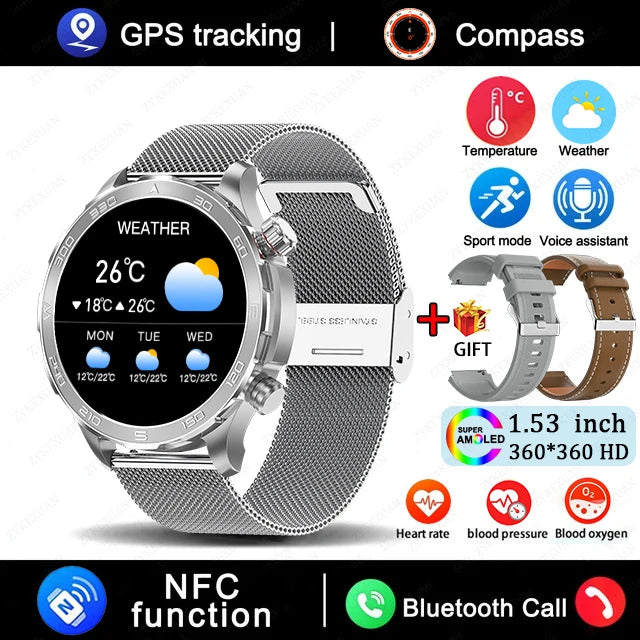 2025 New Bluetooth Call Smart Watch Men