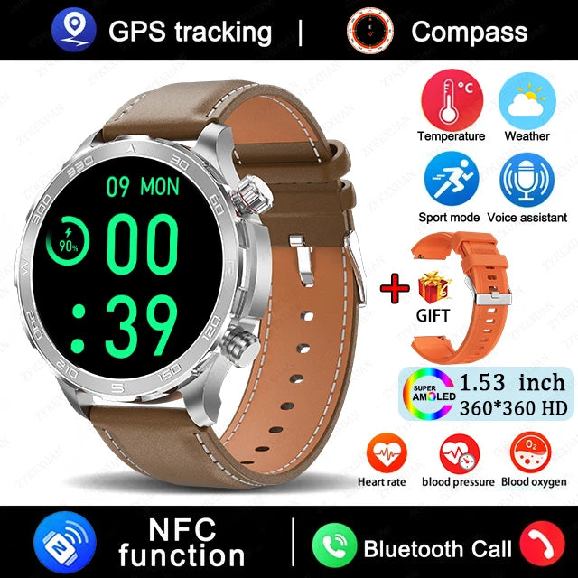 2025 New Bluetooth Call Smart Watch Men