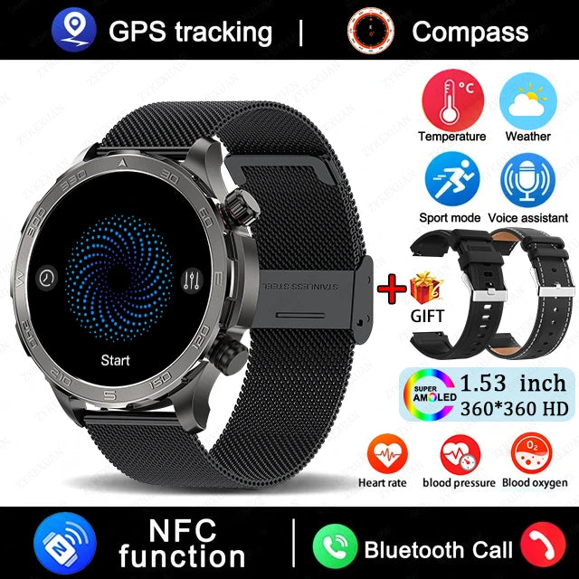 2025 New Bluetooth Call Smart Watch Men
