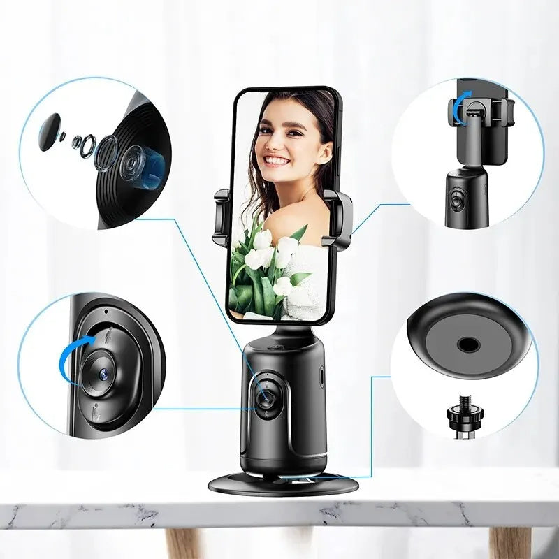 Face Tracking Auto Phone Holder For Smartphone