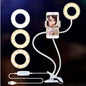 Anneau lumineux LED pour selfie en direct
