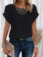 T-shirt Fashion Ethnic Style Tops Women's Clothing