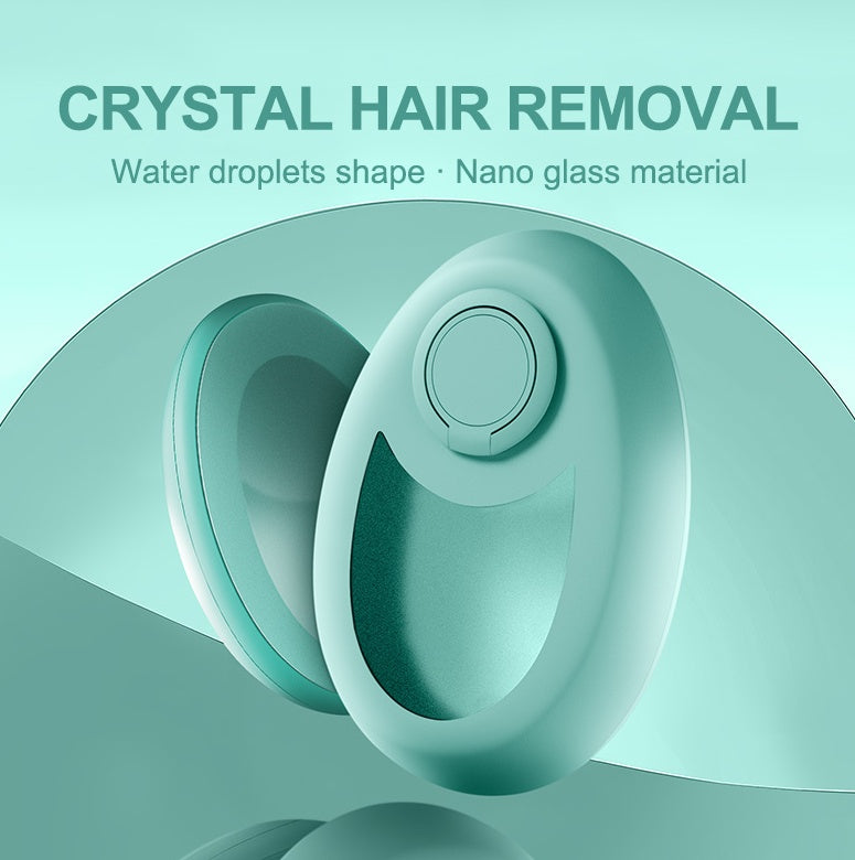 Outil exfoliant pour enlever les poils sans douleur, pour les jambes, le dos et les bras