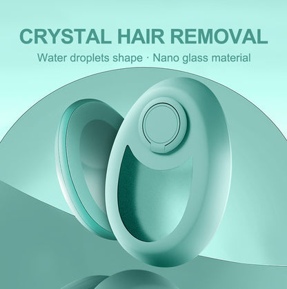Outil exfoliant pour enlever les poils sans douleur, pour les jambes, le dos et les bras