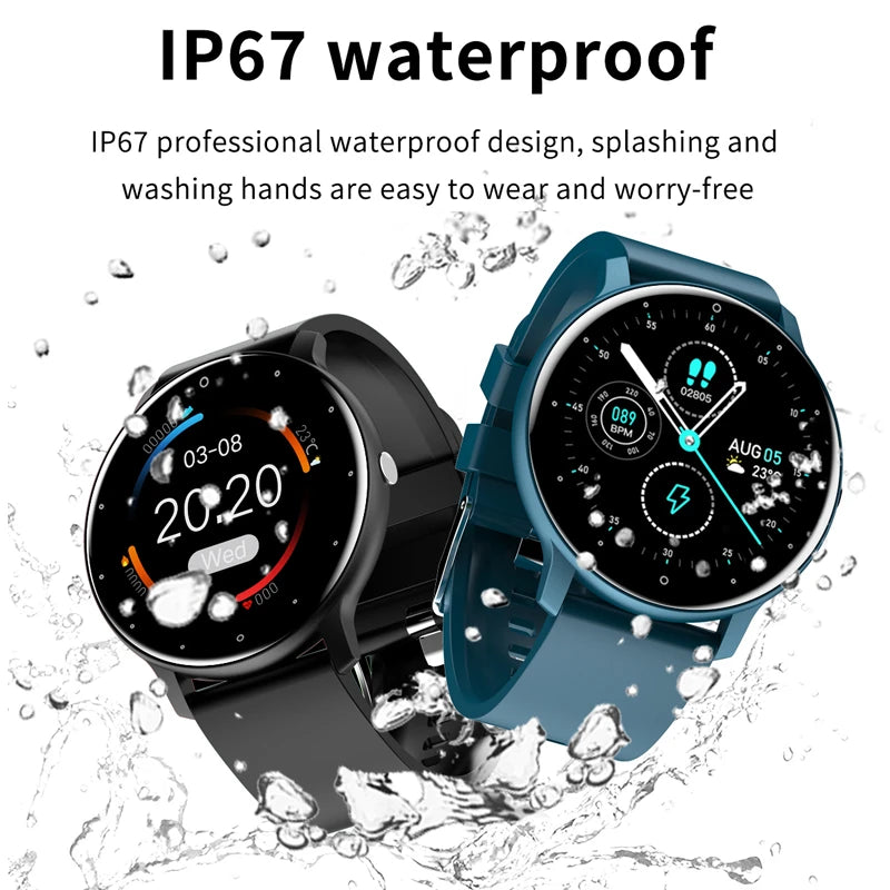 LIGE 2025 Smartwatch für Damen, Voll-Touchscreen