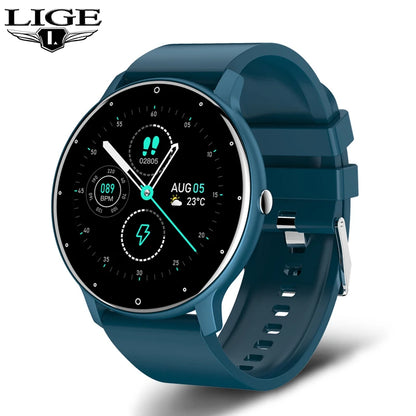 LIGE 2025 Smartwatch für Damen, Voll-Touchscreen