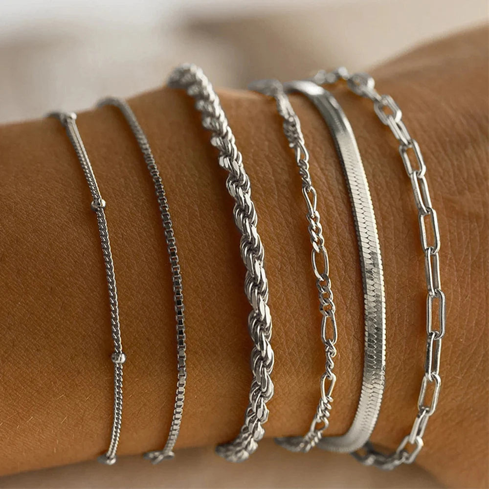 4PCS/Set Fashionable Snake Imitation
