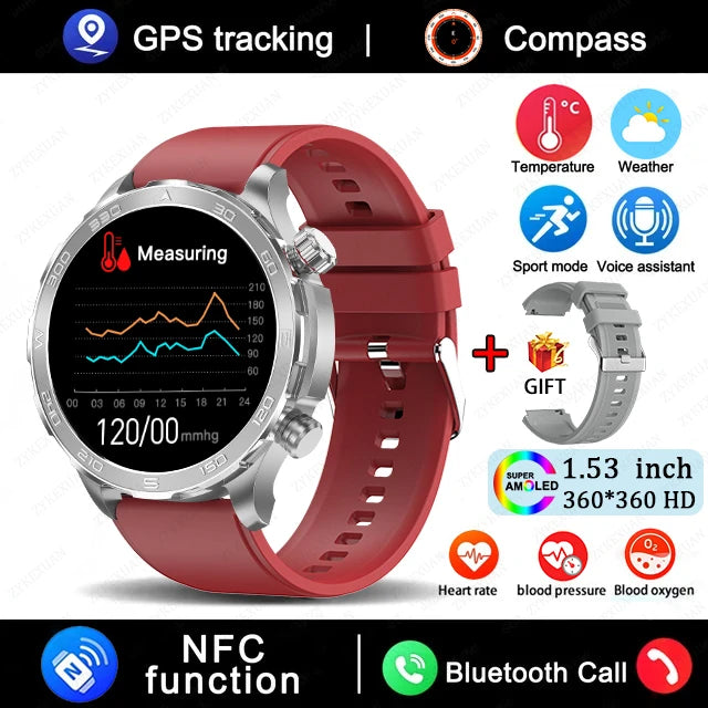 2025 New Bluetooth Call Smart Watch Men