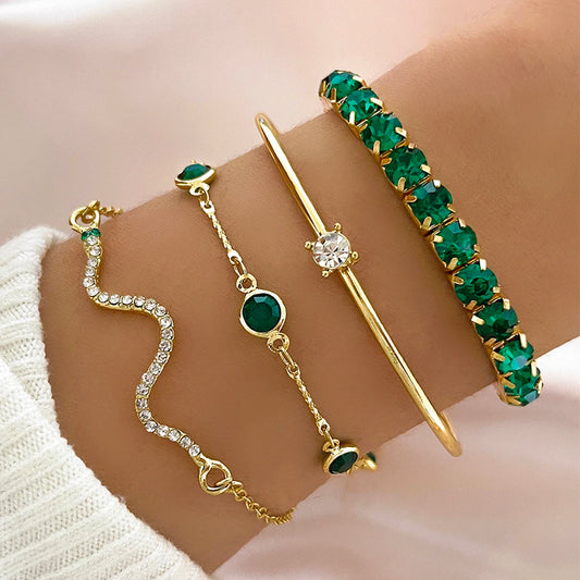 4PCS/Set Fashionable Snake Imitation