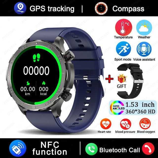 2025 New Bluetooth Call Smart Watch Men