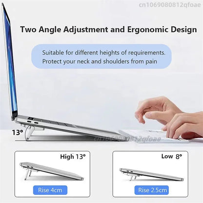 Adjustable Folding Laptop Stand Mini Legs