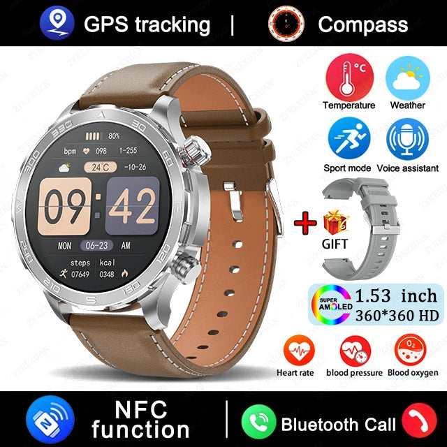 2025 New Bluetooth Call Smart Watch Men