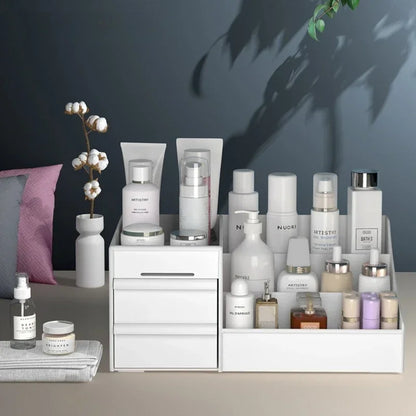 Make-up-Aufbewahrungsbox mit Kunststoffschublade