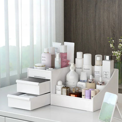 Make-up-Aufbewahrungsbox mit Kunststoffschublade