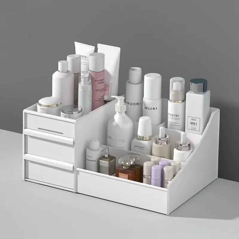 Make-up-Aufbewahrungsbox mit Kunststoffschublade