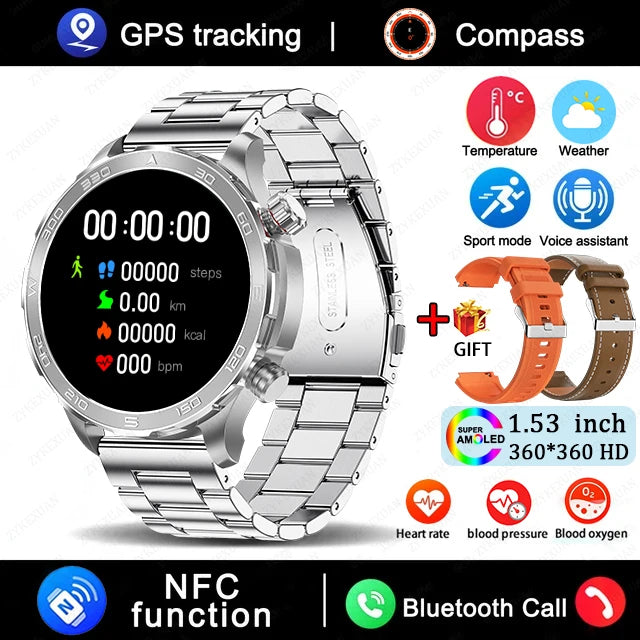 2025 New Bluetooth Call Smart Watch Men