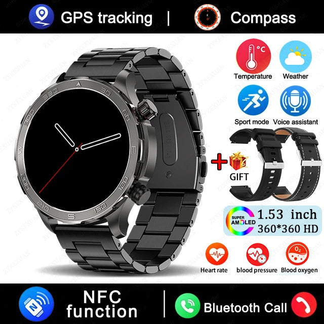 2025 New Bluetooth Call Smart Watch Men