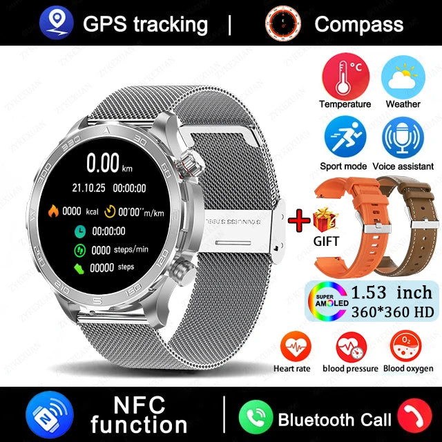 2025 New Bluetooth Call Smart Watch Men