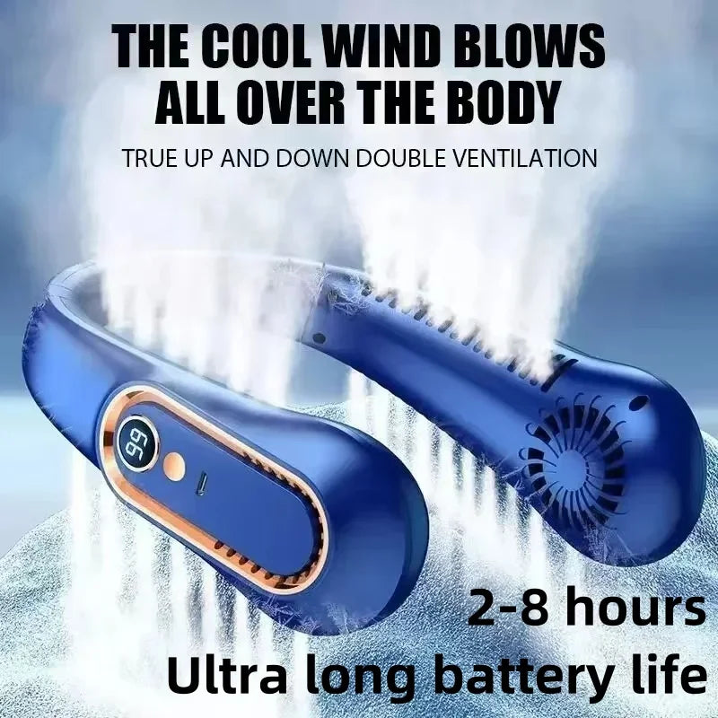 Xiaomi 8000mAh USB Hanging Neck Fan Portable