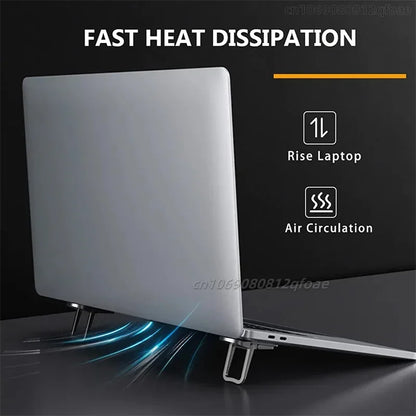 Adjustable Folding Laptop Stand Mini Legs