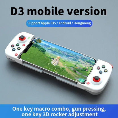 Manette de jeu extensible sans fil BT 5.0 pour téléphone portable Android iOS