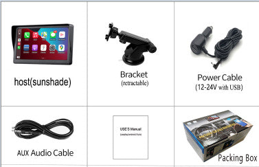 7 IPS Car Smart Screen Wireless Carplay