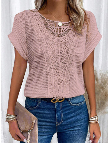 T-shirt Fashion Ethnic Style Tops Women's Clothing