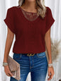T-shirt Fashion Ethnic Style Tops Women's Clothing